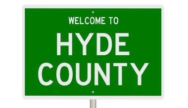 İşaretli yeşil 3D otoyol