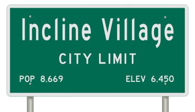 İşaretli yeşil 3D otoyol