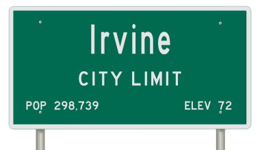 İşaretli yeşil 3D otoyol