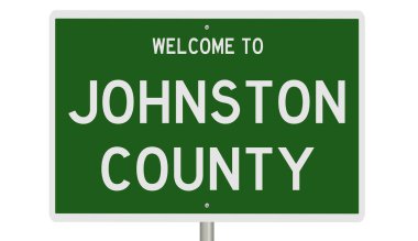 İşaretli yeşil 3D otoyol