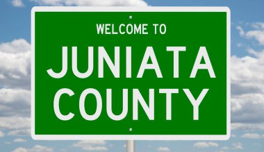 İşaretli yeşil 3D otoyol