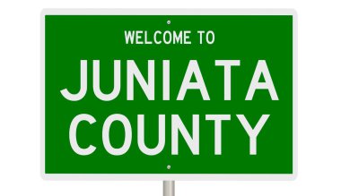 İşaretli yeşil 3D otoyol