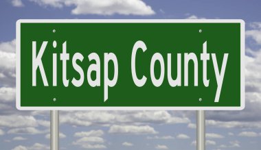 İşaretli yeşil 3D otoyol