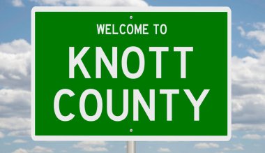 İşaretli yeşil 3D otoyol