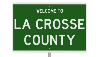 İşaretli yeşil 3D otoyol