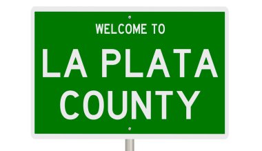 İşaretli yeşil 3D otoyol