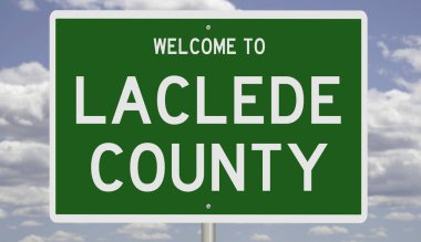 İşaretli yeşil 3D otoyol