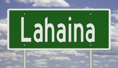 İşaretli yeşil 3D otoyol