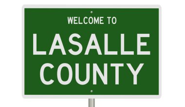 İşaretli yeşil 3D otoyol