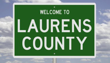 İşaretli yeşil 3D otoyol