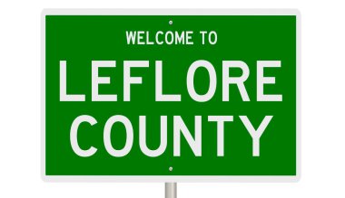 İşaretli yeşil 3D otoyol