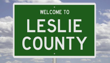 İşaretli yeşil 3D otoyol