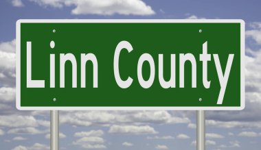 İşaretli yeşil 3D otoyol