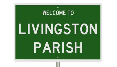 İşaretli yeşil 3D otoyol