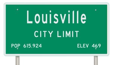 İşaretli yeşil 3D otoyol