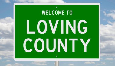 İşaretli yeşil 3D otoyol