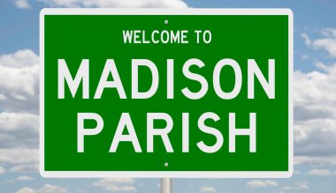 İşaretli yeşil 3D otoyol