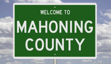 İşaretli yeşil 3D otoyol