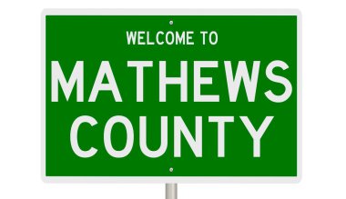 İşaretli yeşil 3D otoyol