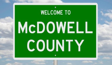 İşaretli yeşil 3D otoyol