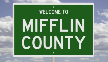 İşaretli yeşil 3D otoyol