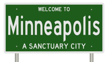 İşaretli yeşil 3D otoyol