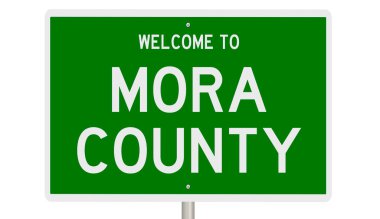 İşaretli yeşil 3D otoyol