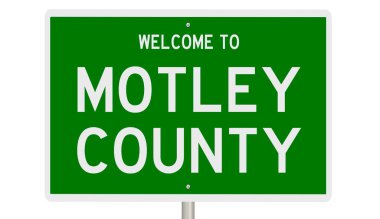 İşaretli yeşil 3D otoyol