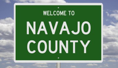 İşaretli yeşil 3D otoyol