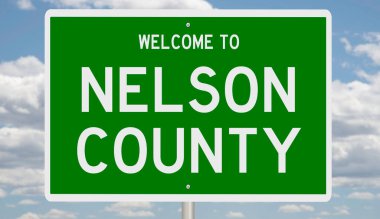 İşaretli yeşil 3D otoyol