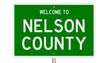 İşaretli yeşil 3D otoyol