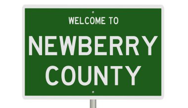 İşaretli yeşil 3D otoyol