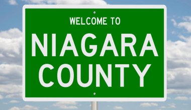 İşaretli yeşil 3D otoyol