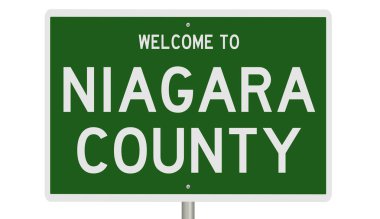 İşaretli yeşil 3D otoyol