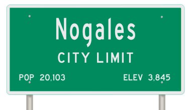 İşaretli yeşil 3D otoyol