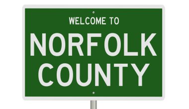 İşaretli yeşil 3D otoyol