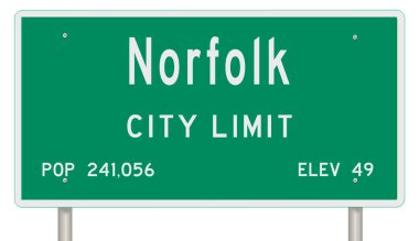 İşaretli yeşil 3D otoyol