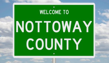 İşaretli yeşil 3D otoyol