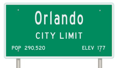 İşaretli yeşil 3D otoyol