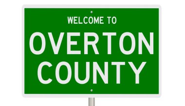 İşaretli yeşil 3D otoyol