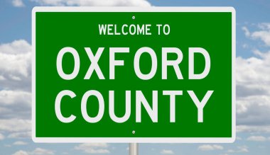 İşaretli yeşil 3D otoyol