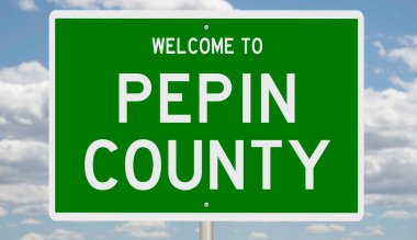 İşaretli yeşil 3D otoyol