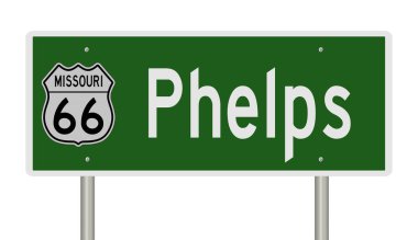 3 boyutlu yeşil otoyol tabelası