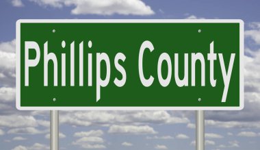 İşaretli yeşil 3D otoyol