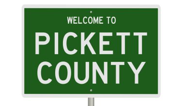 İşaretli yeşil 3D otoyol