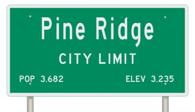 İşaretli yeşil 3D otoyol