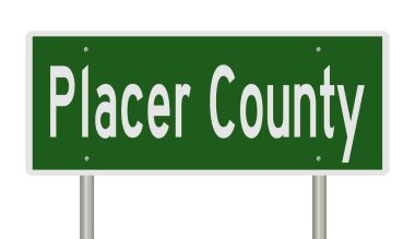 İşaretli yeşil 3D otoyol