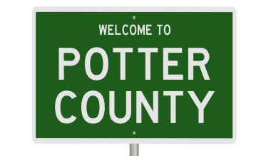 Yeşil 3D otoyol tabelasının çizimi