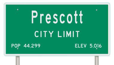 İşaretli yeşil 3D otoyol