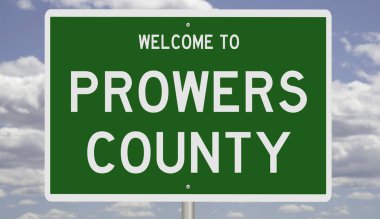 İşaretli yeşil 3D otoyol